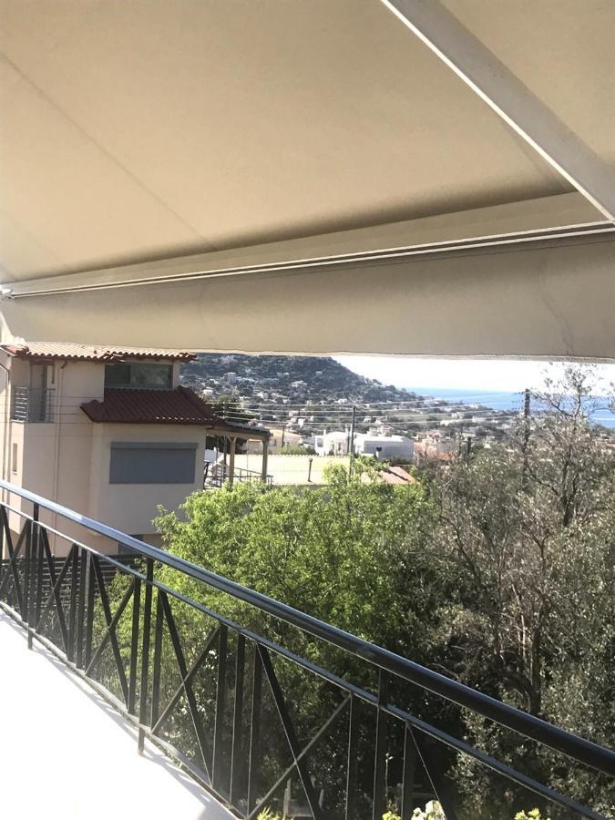 Beautiful Maisonette With A View To The Mountains And The Sea Agia Marina  Exterior photo